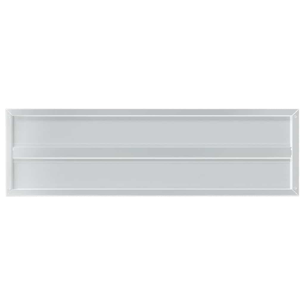 Półki ścienne 2 szt. 100 x 30 cm srebrne stal szlachetna regał wiszący nie zajmuje dużo miejsca, wysoka obciążalność, do salonu, sypialni, biura, kuchni, do stylowego przechowywania i dekoracji
