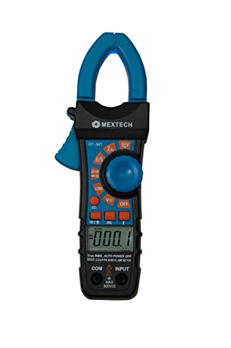 Mextech DT36T 600A Ac/Dc True RMS Digital Clamp Meter 6000 Counts