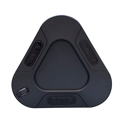 ABUS Seitenständerunterlage Side Stand Pad SSP20 - Jiffy für Motorrad, Scooter, E-Bike und Camping - Zubehör zum sicheren Abstellen vom Motorradständer