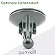 gumrox® Universal Auto Windschutzscheibe Kfz Navi GPS Halterung Basis für Garmin Navi Essential Nüvi Zumo Dezl Street Drive 52 Drivesmart 66 76 Driveassist Driveluxe Dezl Camper 890 785 780