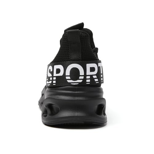 TSIODFO Men's Slip On Sneakers Tennis Walking Shoes4