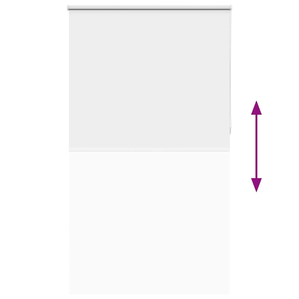 vidaXL Verdunkelungsrollo Weiß 130x210 cm Stoffbreite 126,6 cm