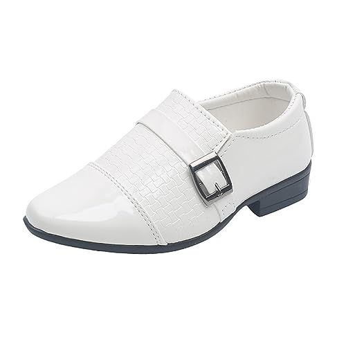 Boys Classic PU Leather School Uniform Oxfords Casual Dress Shoes Loafers Flats