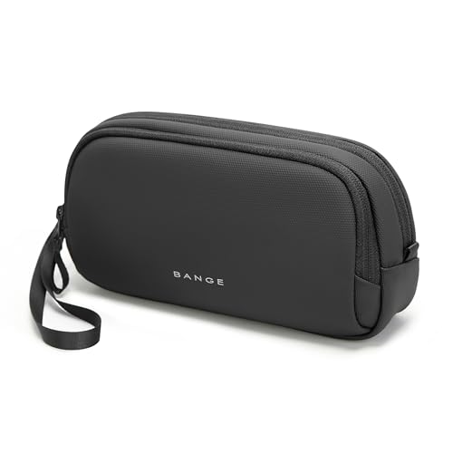 BANGE Electronics Organizer Travel Case, Water Resistant Travel Bag, Tech Pouch Accessories Organizer for Cable,Cord, Phone, Cables, USB Flash Drive, Daily Items
