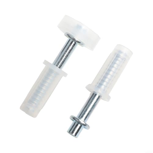 Kit de herrajes para puerta plegable, pivote superior y rueda guía con resorte, acero y plástico para reparación de clóset, puerta plegable, acordeón, granero, gabinete (8 piezas) miniatura 2
