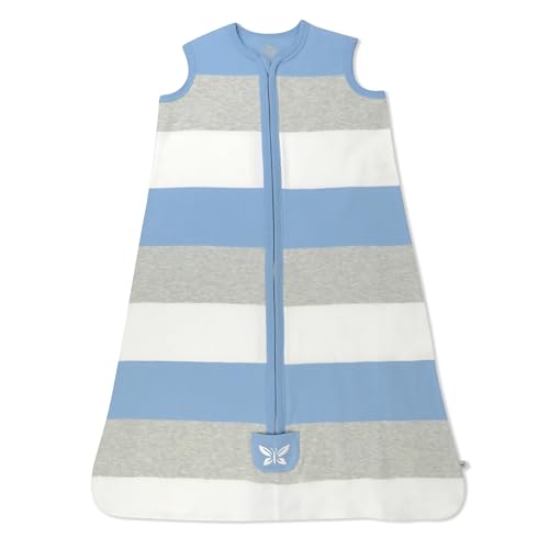 Image of HonestBaby Wearable Blankets Sleeping Bags Swaddle Transition 100% Organic Cotton for Infant Baby Boys, Girls, Unisex