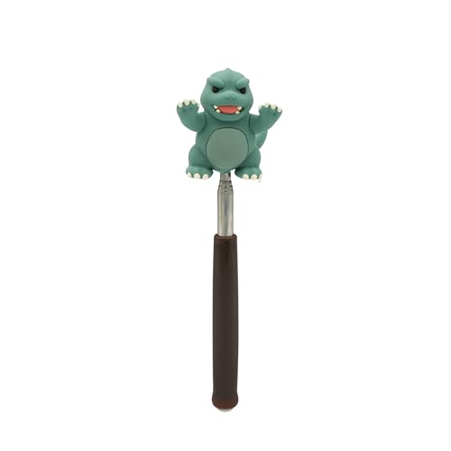 GOOFBALLS Funny Back Scratcher Hilarious Extendable Scratch Tool for Hard-to-Reach Itches Quirky Gag Gift for Men Women & Coworkers - Godzilla