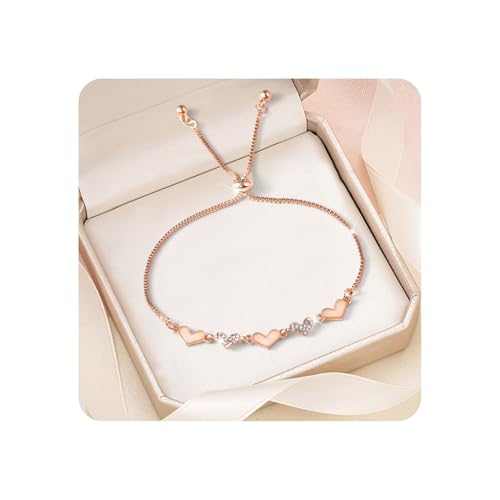 925 Sterling Silver Gold for Bracelets for Women Jewelry Birthday Wedding Gifts for Her Mom