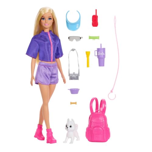 Barbie Malibu Outdoor Adventures Fashion Doll Wearing Adventure Outfit