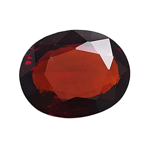 Hessonite certifiée non chauffée bague argent S contre le stress spirituel