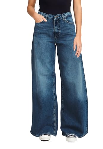 JTNFairy Women's Straight Leg High Waist Baggy Denim Jeans Casual Loose Boyfriend Stretchy Denim...