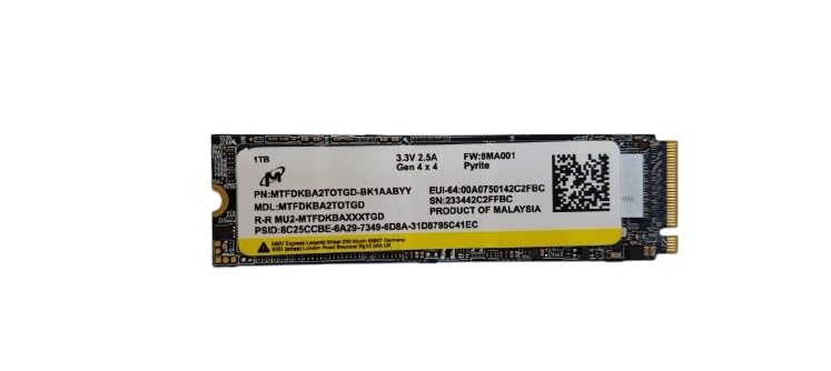 1TB 2280 PCIe Gen4 3D NAND NVMe M.2 SSD – Up to 7,100 MB/s – Shift up to Gen4 – Internal Solid State Drive (PC)-image-35