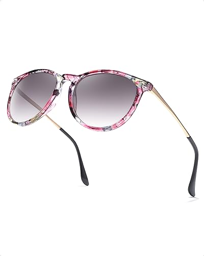 IGnaef Reading Sunglasses for Women, Gradient Full readers Sunglasses UV400 Protection IF8859