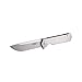 Firebird GANZO FH12-SS Pocket Folding Knife D2 Steel Flip Blade All Steel Handle with Clip Survival Tactical Folder Outdoor Camping EDC Knife (Grey)