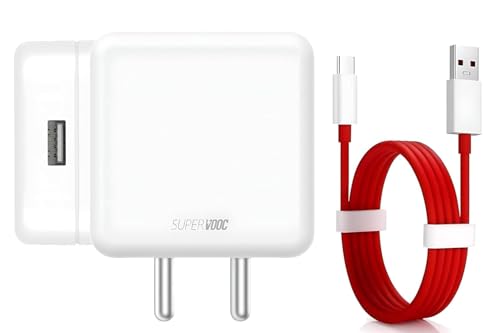 Image of Original 85W Supervooc Super Fast Charger For One Plus True 80W Pd Charging Adapter Compatible For Realme, Redmi, Xiaomi, Poco, iQOO, Samsung & More | Supports Dart, Dash, Warp, Vooc (Dec13)