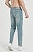 Woskrge Men's Slim fit Stretch Jeans Fashion Denim Pants Blue 32