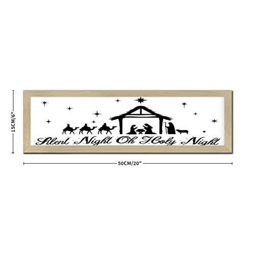 Panneau de décoration murale d'intérieur de ferme en bois - 3