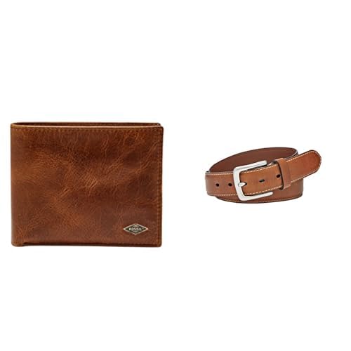 FOSSIL Homme Ryan portefeuille et ceinture pour un style quotidien élégant