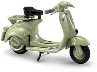 Amazon Com New Ray Vespa 125 U 1953 Diecast Model Motorcycle Toys Games