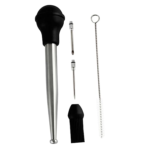 Unomor Sauce Injector Kitchen Turkey Tool Set Flavor Injector 304 Stainless Steel for Thanksgiving