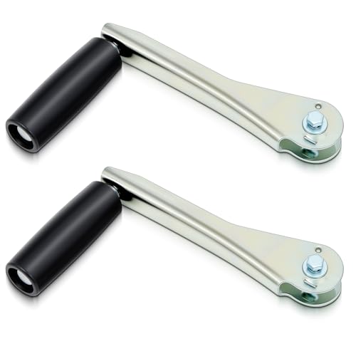 Lanties 2 Pcs Replacement Top Wind Handle (TJA-2000) Fits 2K & 5K Rated Top Wind Round Tube Jacks