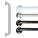 Vive Metal Grab Bar - Balance & Handrail Shower Assist - Bathroom & Bathtub Mounted Safety Hand Support Rail - Stainless Steel Wall Mount for Handicap, Bath Handle, Elderly, Disabled, Injury (24")