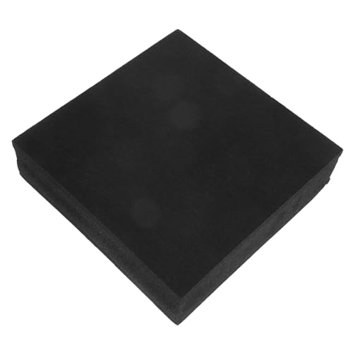 Toyvian 4 piezas Paneles acústicos de aislamiento de espuma para altavoces, subwoofer, monitores, paneles para reducción de ruido en estudios y teatros miniatura 4