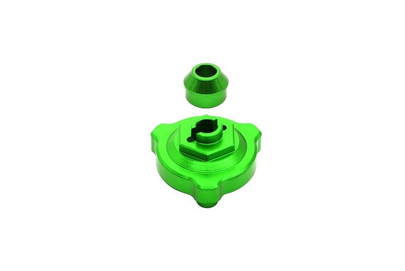 GPM Aluminium Slipper Shaft Bearing Adaptor Für Traxxas Slash 4X4 - 2 Stück, Rot, Ersatzteil Für RC-Modellauto