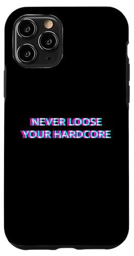 Never Loose Your Hardcore Gabber Schranz Speedcore �X�}�z�P�[�X iPhone 11 Pro �p