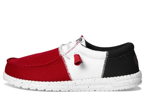 Hey Dude Men's Wally Tri Varsity Mesh Loafer4