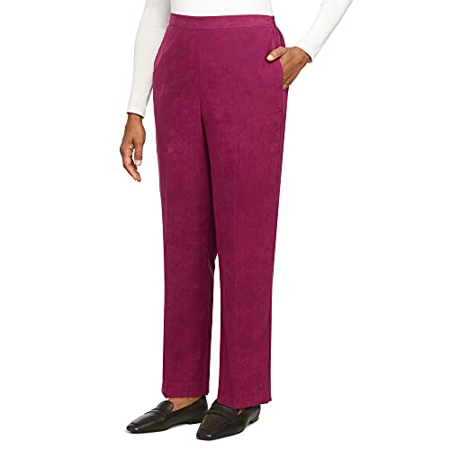 Alfred Dunner Petite Women's Suede Short Length Pant3