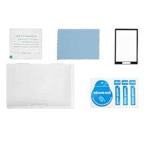 HUANGING Kamera LCD Displayschutzfolie Gebogenes Glas