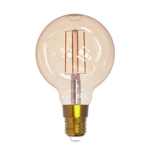 Link2Home E27 Balloon WiFi LED Filament Lamp Smart Light Bulb – Dimmable, Wide-Spectrum White Light with Alexa and Google Voice Control Link2Home E27 Balloon WiFi LED Filament Lamp Smart Light Bulb – Dimmable, Wide-Spectrum White Light with Alexa and Google Voice Control
