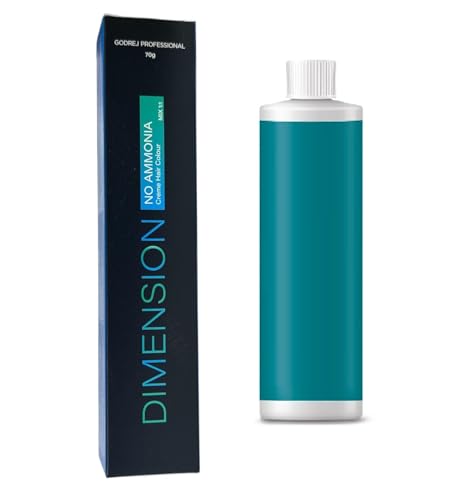 GOD-REJ Professional Dimension Hair Color Tube 70-Grams + 20 VOL Hair Colour Dvlpr 150-ML (Number No 4 + Medium Brown)