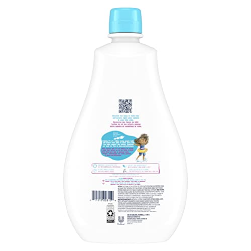 Image of Dove Kids Care Bubble Bath for Kids Cotton Candy Hypoallergenic Formula 20 oz (Pack of 2)