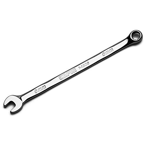 Image of Capri Tools Combination Wrench, 12 Point, Metric (6 mm)