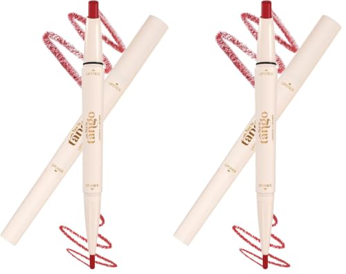 Image of Glam21 Two To Tango Lip Liner + Lipstick Duo |Non-Transfer |Long Stay | Creamy Matte Finish| Super-glide formula | Non-drying |For Sensational lip look, Red Chilli-02 (Pack of 2)