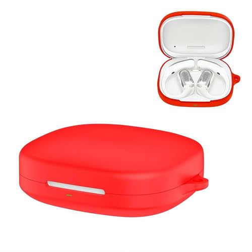 For Shokz OpenFit Pro �P�[�X �J�o�[ 2.5mm������ �V���R���ی�P�[�X 360�x���S�J�o�[ �L��/�����[�d�Ή� �Ռ��z�� �L�Y���h�~ ���G��ǍD ���􂢉\ �V���b�N�X �I�[�v���t�B�b�g�v�� �C���z���p �A�N�Z�T���[