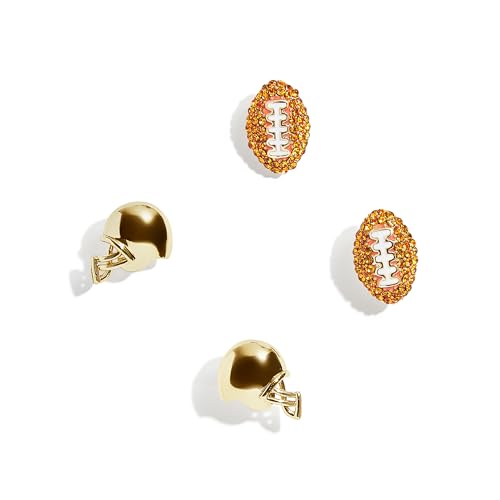 Sport-Themed Statement Earrings, Novelty Stud Earrings for Women, Costume Jewelry