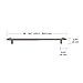 Umbra Twilight Curtain Rod Set – Wrap Around Design Ideal for Blackout or Room Darkening Panels, 88 to 144 Inches, Nickel