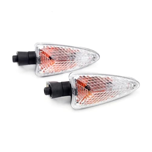Blinker Motorrad Kompatibel mit BMW Für G650GS G310GS R1200R R1200GS LC ADV R1200 GS Motorrad-Blinker-Lichtanzeige Lampenlinse(21MM Clear)