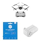 DJI ドローン Mini 4 Pro(DJI RC-N2付属) +1年延長CARE保証+DJI Mini 4 Pro インテリジェント フライトバッテリー 2025年5月前に生産した製品