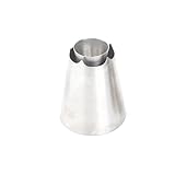 Punte per tubazioni in acciaio inox per torte, beccucci per biscotti, glassa, strumenti da...