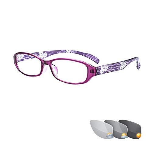 YZJJ Sonne Lesebrille, Lesehilfe Sehhilfe Arbeitsplatzbrille, Anti Eyestrain Strahlenschutz, UV-Schutz Cover