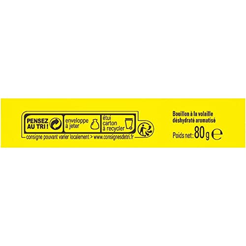 Bouillon de Volaille déshydraté MAGGI lot de 4 boites de cubes
