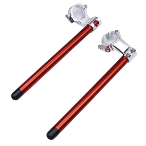 Manillar motocicleta ajustable con barra de equilibrio CNC de 15 pulgadas y clips