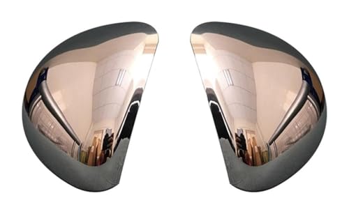 ドアミラー カバー 交換 用 フィアット 用 500X 2014 2015 2016 2017 2018 2019 用 クローム サイドウィングフェンダー リアビュードアミラーキャップトリム オートカバースタイリング