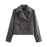 trench court gris femme Design : ce pull à capuche pour femme se distingue par ses manches longues, sa fermeture éclair sur toute la longueur et sa grande capuche épaisse qui vous garde au chaud, de la tête aux pieds lorsque vous êtes à l'extérieur. Grâce à la polaire doublée, elle offre un bon ajustement sans être encombrante, parfaite pour la mi-saison au printemps ou pour l'automne et l'hiver plus frais