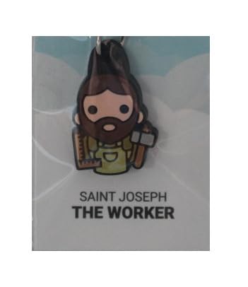 Tiny Saints Saint Joseph The Worker Keychain