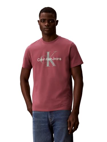 Image of Calvin Klein Men's Monogram Logo Crewneck T-Shirt